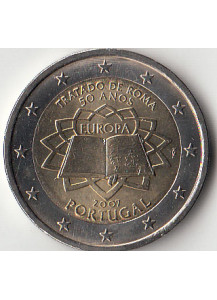 2007 - 2 Euro PORTOGALLO Trattati di Roma Fdc